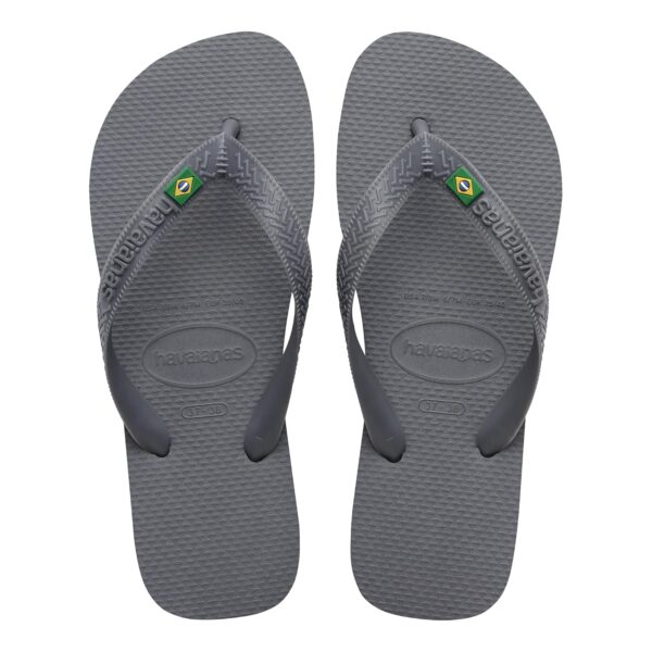 Havaianas - Chanclas Top Brasil, Cómodas, Ligeras y Resistentes, con Suela Antideslizante y Bandera de Brasil en las Tiras, Unisex para Adultos