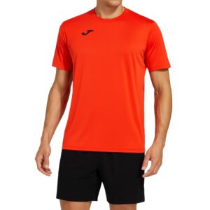 Joma Camiseta Deportiva Manga Corta Hombre, 6XS - 3XL - Ligera y Transpirable, Óptima para Running y Gym - Combi