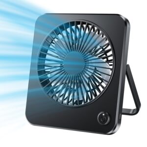 Mini ventilador USB silencioso con 3 velocidades