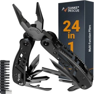 Multiherramienta 24 en 1, Alicates con multiherramienta profesional para supervivencia, Camping y caza, regalos para hombres, papá, banda Hus - AliExpress 18