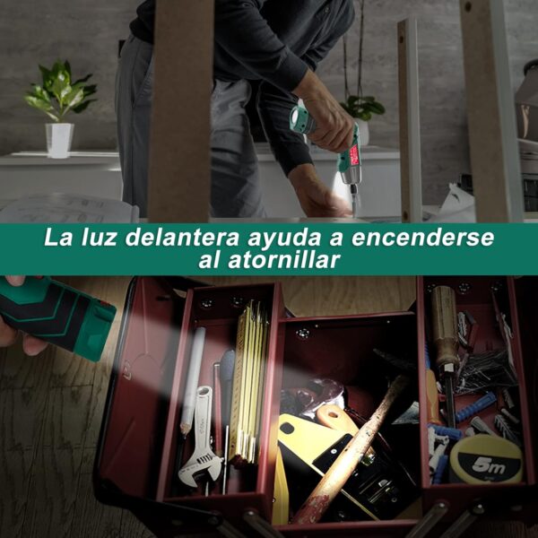 ¡Oferta! Atornillador Eléctrico HYCHIKA 6Nm con Accesorios