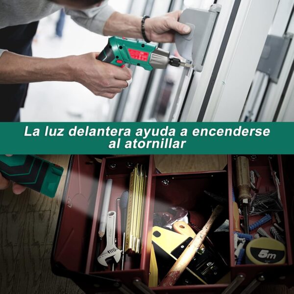 ¡Oferta! Atornillador Eléctrico HYCHIKA 6Nm con Accesorios