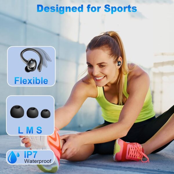 ¡Oferta! Audífonos Deportivos Inalámbricos Bluetooth 5.4