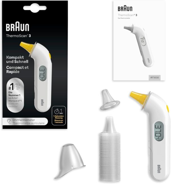 ¡Oferta! Braun ThermoScan 3 Termómetro de oído