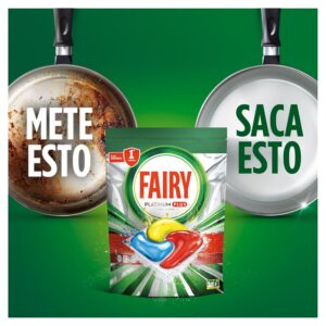 ¡Oferta! Cápsulas Lavavajillas Fairy Platinum Plus Limón
