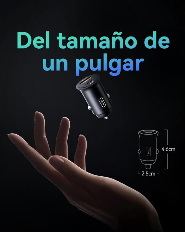 Oferta Cargador Coche INIU 60W USB C Rápido