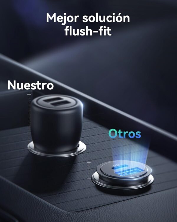 Oferta Cargador Coche INIU 60W USB C Rápido