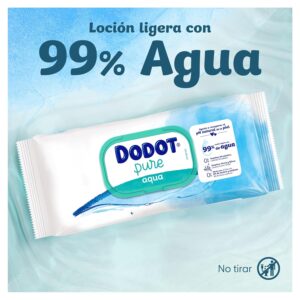 ¡Oferta! Dodot Toallitas Pure Aqua Bebé, 864 Unidades