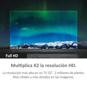 Oferta Haier Direct LED Full HD H32K702FG - 32", Smart-TV, HDR, Dolby Audio, Android 11, Smart-TV, Google Assistant, Bluetooth 5.1, DBX TV, HDMI 2.1 x 3, rahmenlos, 2022