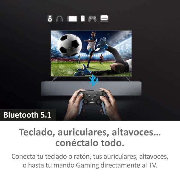 Oferta Haier Direct LED Full HD H32K702FG - 32", Smart-TV, HDR, Dolby Audio, Android 11, Smart-TV, Google Assistant, Bluetooth 5.1, DBX TV, HDMI 2.1 x 3, rahmenlos, 2022