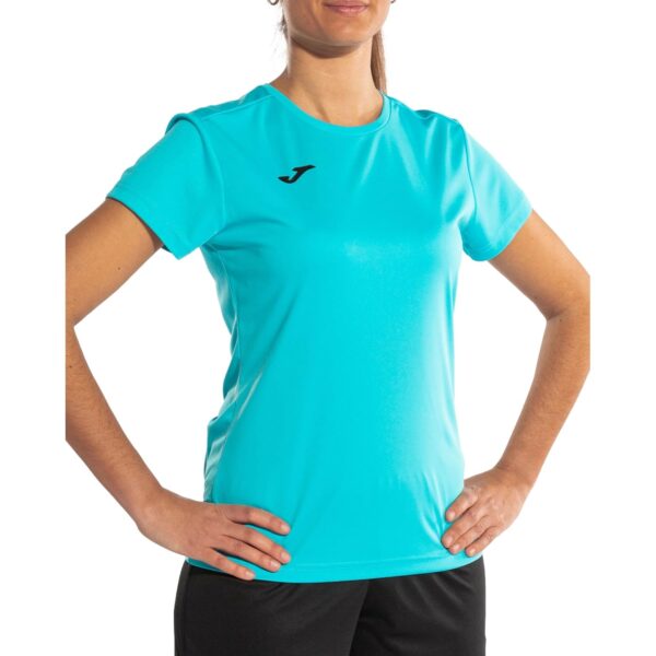 Oferta Joma Camiseta Deportiva Manga Corta Mujer, 6XS - 3XL - Mantiene Seco el Contacto con el Cuerpo, Ideal para Running o Gym - Combi