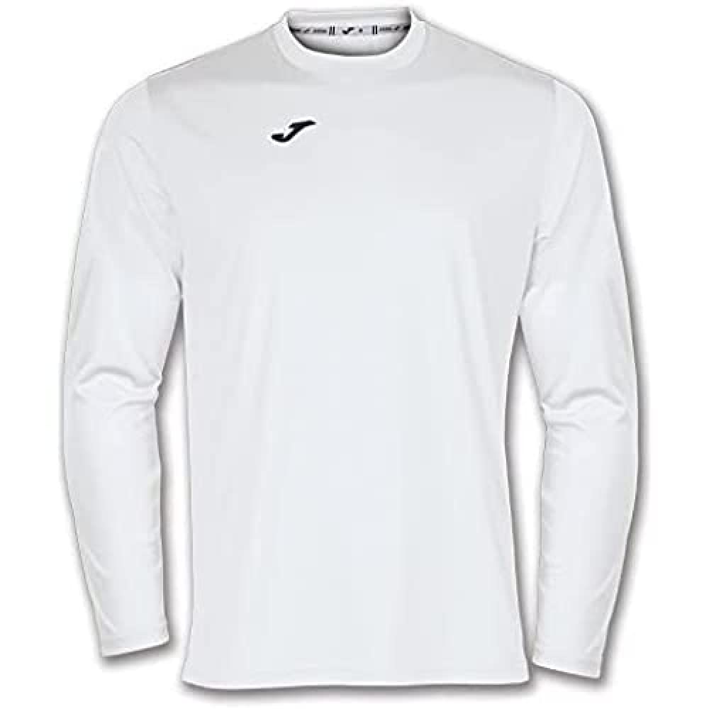 Oferta Joma - Camiseta Deportiva Manga Larga Hombre , 6XS - 3XL - Transpirable y Secado Rápido - Combi