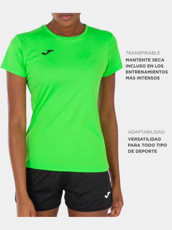 Oferta Joma Women's Short Sleeve Sports Shirt, 6XS – 3XL – Keeps the Contact with the Body Dry, Ideal for Running or Gym – Combi