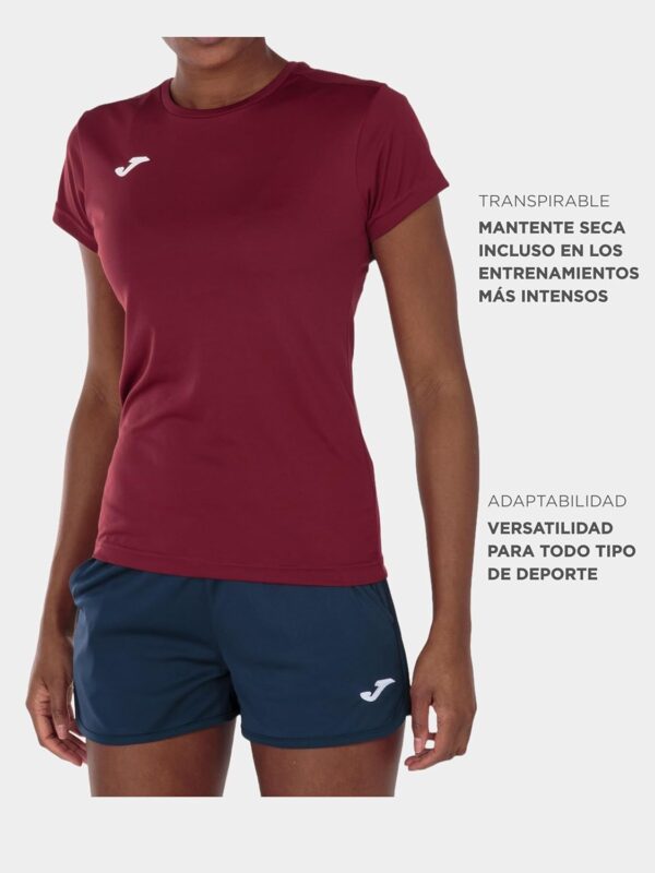 Oferta Joma Women's Short Sleeve Sports Shirt, 6XS – 3XL – Keeps the Contact with the Body Dry, Ideal for Running or Gym – Combi