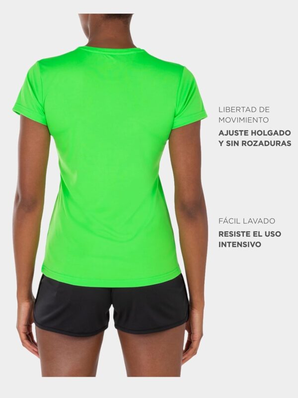 Oferta Joma Women's Short Sleeve Sports Shirt, 6XS – 3XL – Keeps the Contact with the Body Dry, Ideal for Running or Gym – Combi