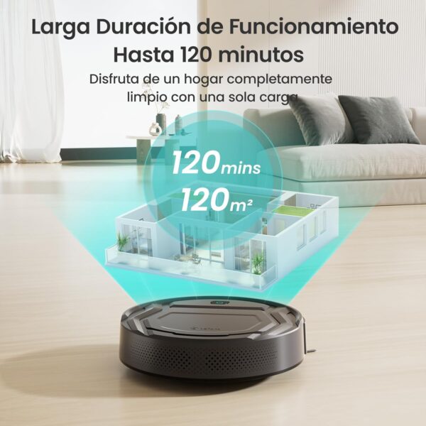 ¡Oferta! LEFANT Robot Aspirador 2200Pa, WiFi/Alexa