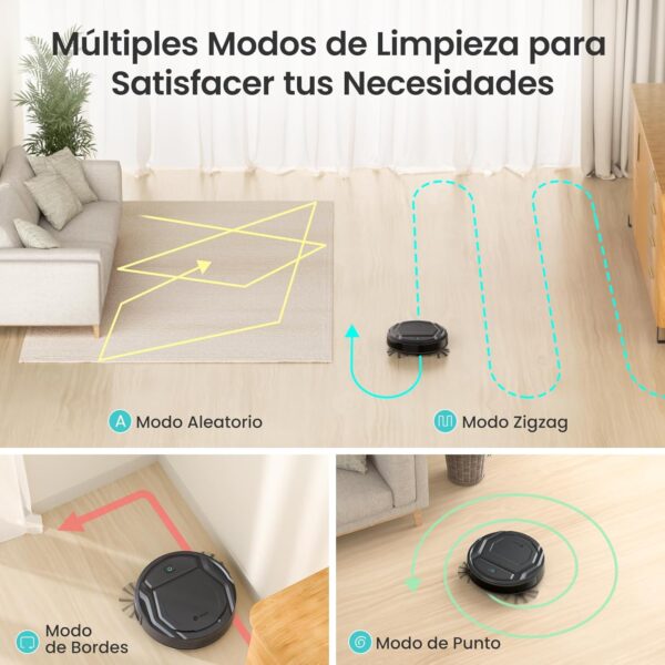 ¡Oferta! LEFANT Robot Aspirador 2200Pa, WiFi/Alexa