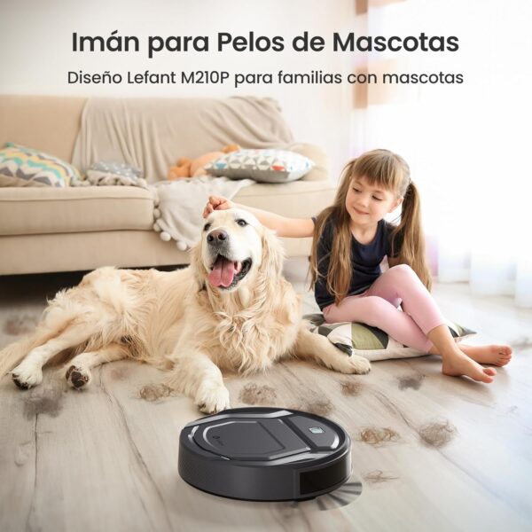 ¡Oferta! LEFANT Robot Aspirador 2200Pa, WiFi/Alexa