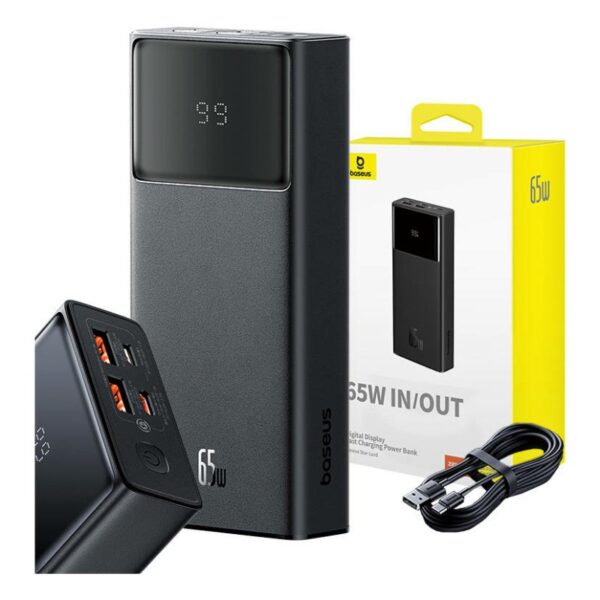 ¡Oferta! Power Bank Baseus 20000mAh 65W USB-C
