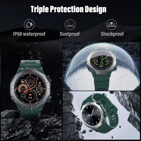 ¡Oferta! Reloj Inteligente Atheewon Militar IP68