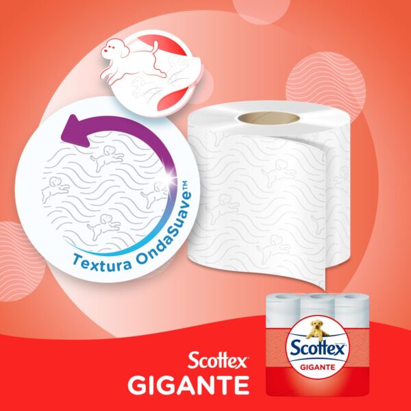Oferta Scottex Giant Dry Toilet Paper 18 Rolls