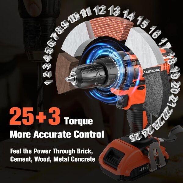 ¡Oferta! Taladro Percutor a Batería 21V 2.0Ah