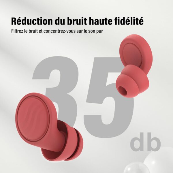 ¡Oferta! Tapones de oídos reutilizables para dormir