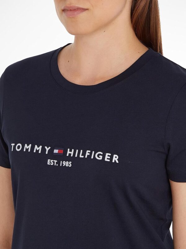 Oferta Tommy Hilfiger Camisetas de Punto de Manga Corta para Mujer