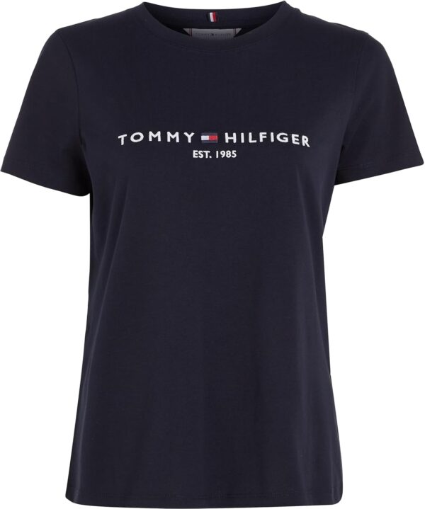 Oferta Tommy Hilfiger Camisetas de Punto de Manga Corta para Mujer