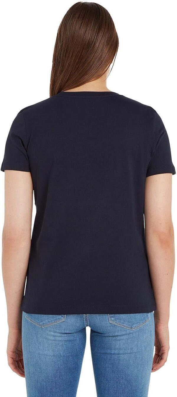 Oferta Tommy Hilfiger Camisetas de Punto de Manga Corta para Mujer