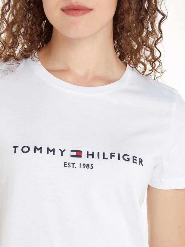Oferta Tommy Hilfiger Camisetas de Punto de Manga Corta para Mujer