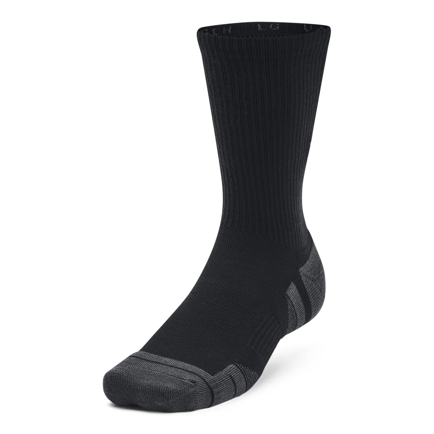 Under Armour Hombre Paquete De 3 Calcetines Técnicos De Alto Rendimiento, Black