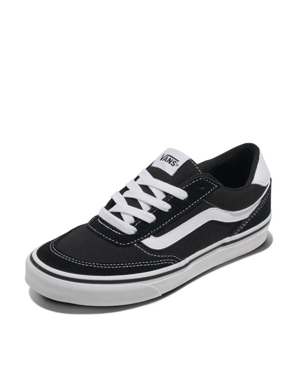 Vans Hombre Zapatillas De Lona Brooklyn, Black/Gum