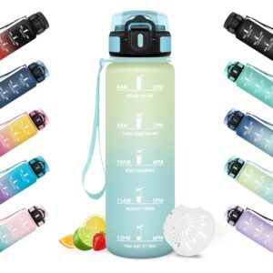 Botella de Agua Reutilizable 500ML con Marcador