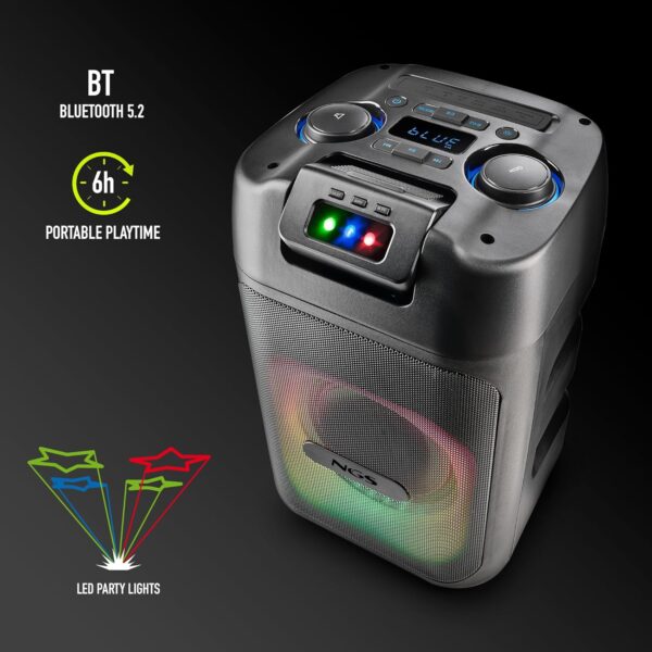 ¡Chollo! Altavoz Bluetooth 5.2 NGS Wild Club 80W