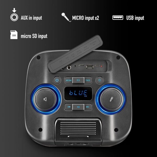 ¡Chollo! Altavoz Bluetooth 5.2 NGS Wild Club 80W