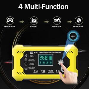 ¡Chollo! Cargador de batería 6A/12V con LCD