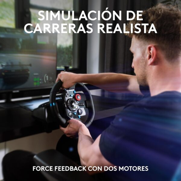 ¡Chollo! Logitech G29 SE Volante y Pedales PS5/PC