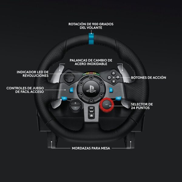 ¡Chollo! Logitech G29 SE Volante y Pedales PS5/PC