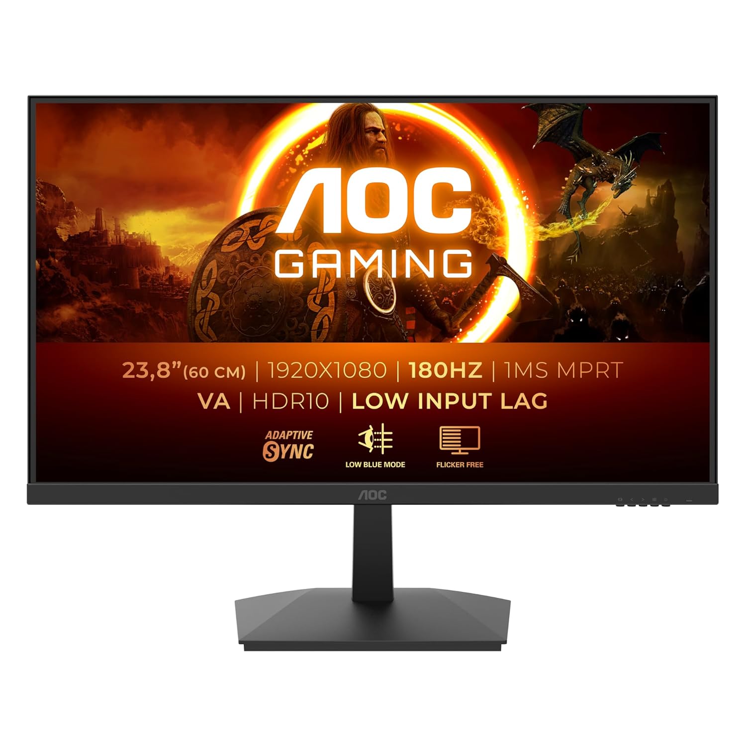 ¡Chollo! Monitor curvo AOC Gaming 27" QHD 165Hz