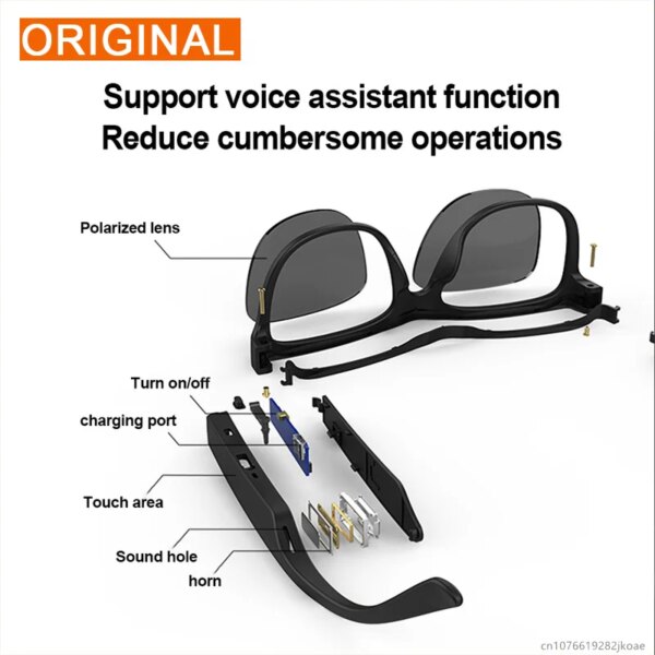 ¡Chollo! Original C8 Smart Sunglasses con Auriculares Bluetooth