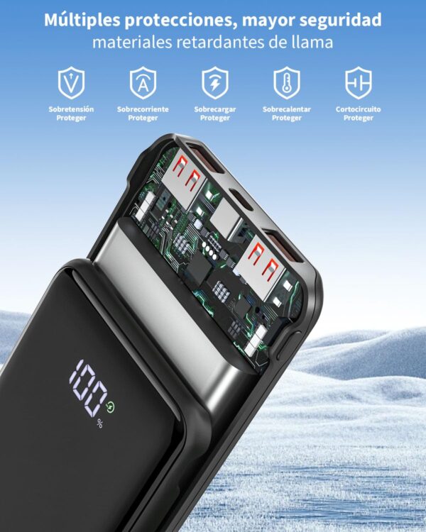 ¡Chollo! Power Bank 20000mAh Carga Rápida PD3.0