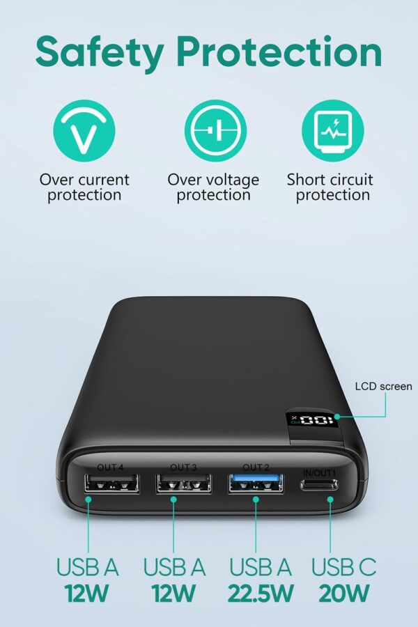 ¡Chollo! Power Bank 26800mAh 22.5W Quick Charge