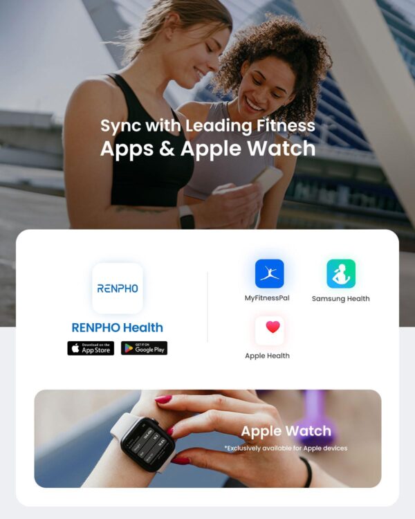 ¡Chollo! RENPHO Báscula Digital Inteligente para Fitness