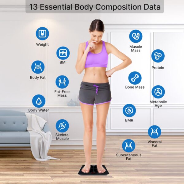 ¡Chollo! RENPHO Báscula Digital Inteligente para Fitness