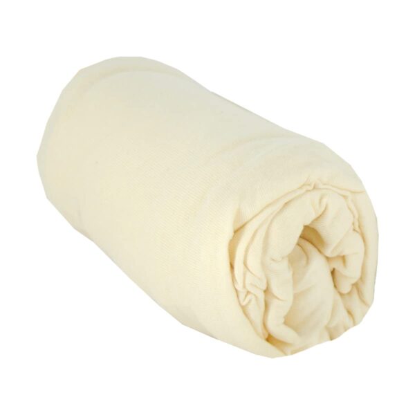 ¡Chollo! Sábana bajera babyCalin Crudo 70x140