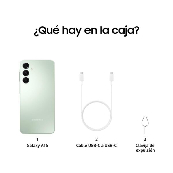 ¡Chollo! Samsung Galaxy A16 4G LTE, 128GB, Verde Claro