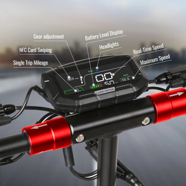 ¡Chollo! Scooter eléctrico 800W 50 km/h plegable