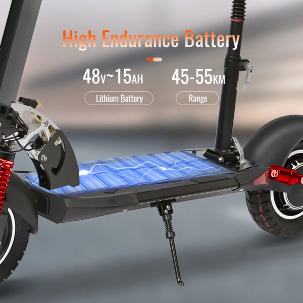 ¡Chollo! Scooter eléctrico 800W 50 km/h plegable