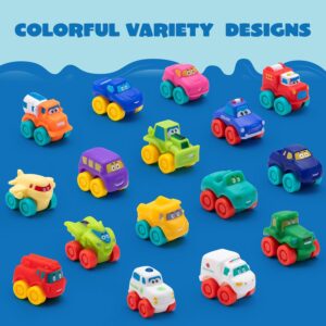 ¡Chollo! Set de 16 Autos de Juguete de Goma